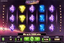 Starburst slot game at Spinland online casino.
