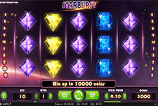 Starburst slot at VegasLand