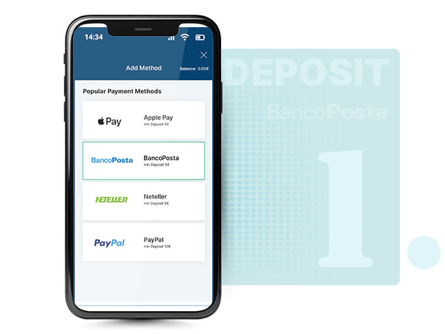 Casino Cashier with Payment Methods