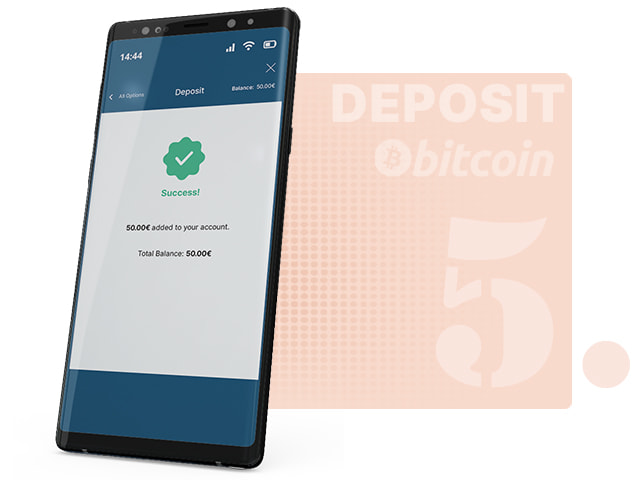 Bitcoin Deposit Confirmation Page