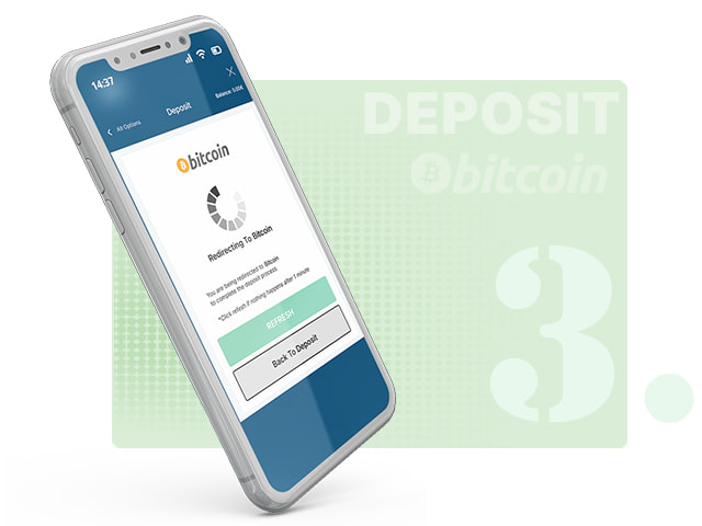Redirected to the Bitcoin Page