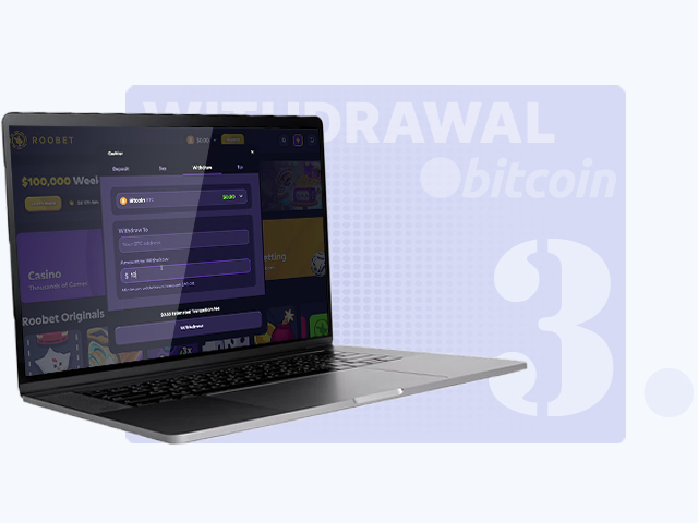 Enter the Amount You Want to Withdraw