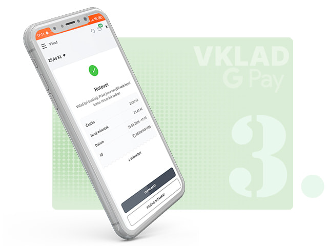 Potvrzení dokončeného vkladu