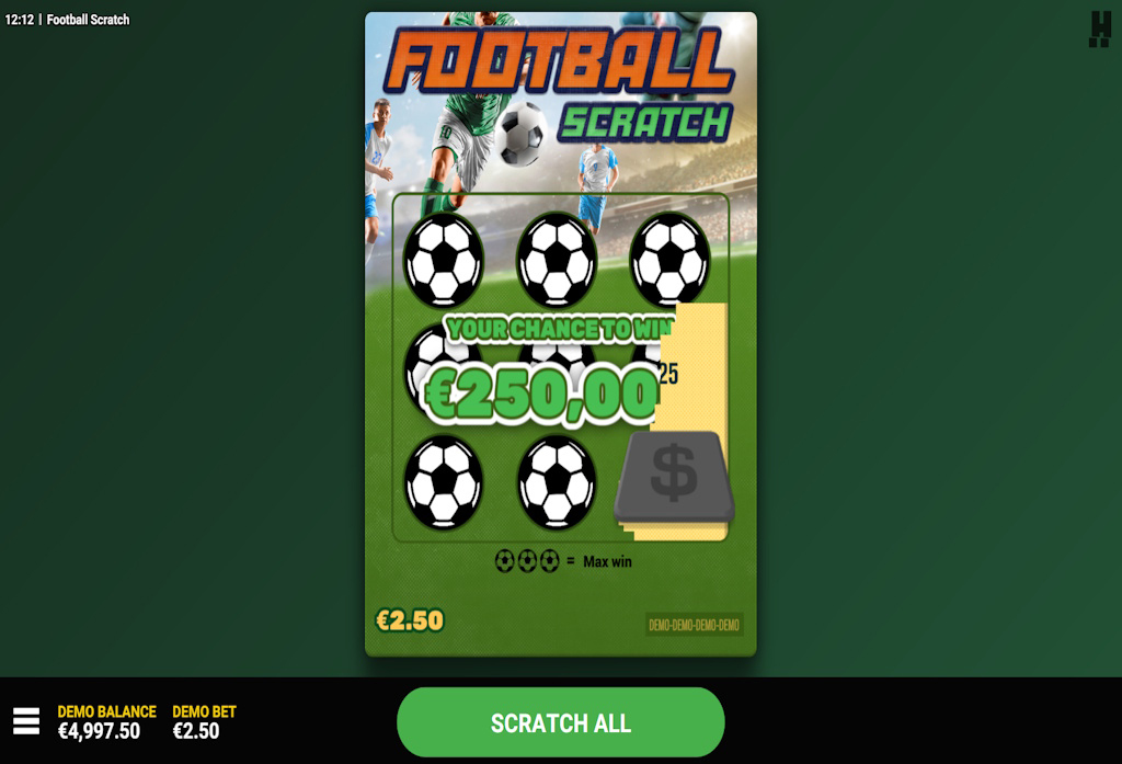 Try the Reveal All Feature in Scratch Card Games