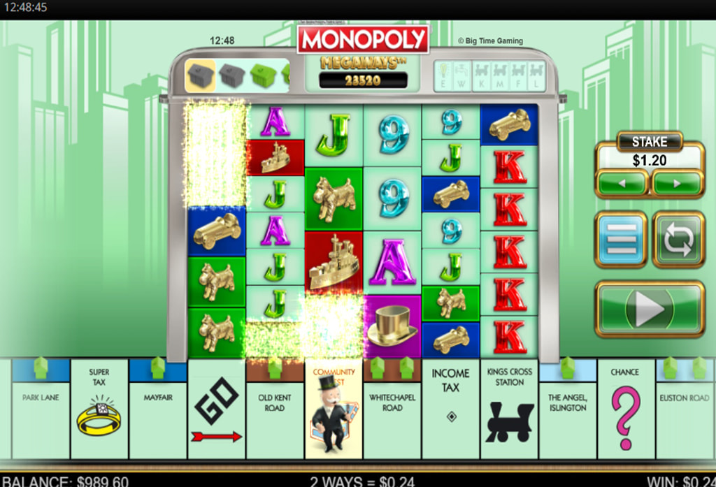 Monopoly Megaways Mini Game