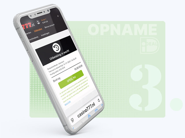 Bevestig de opname.