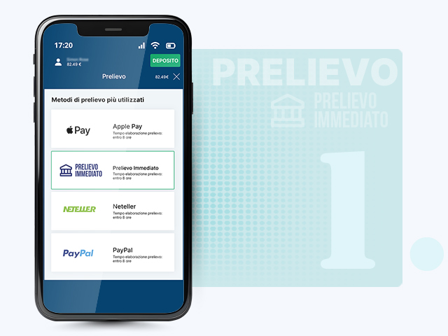 Scegli un Metodo di Pagamento con Prelievo Immediato