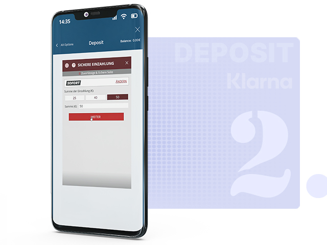 Choosing a Deposit Amount