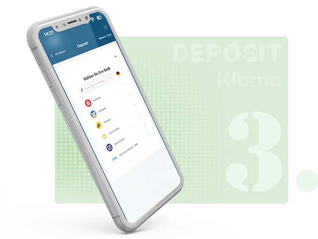 Confirm Bank Account & Consent on Klarna