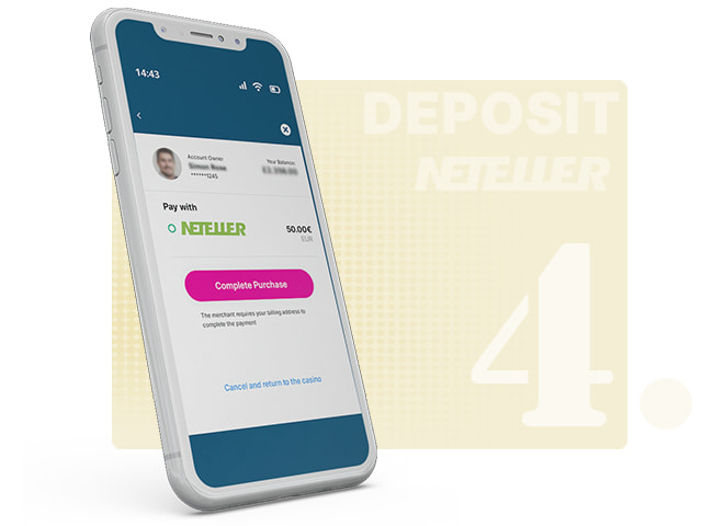 Neteller Log in Screen