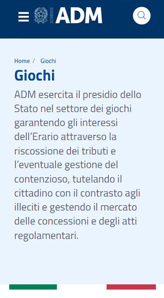 Il testo di presentazione di ADM sulla gestione fiscale del gioco d’azzardo online.