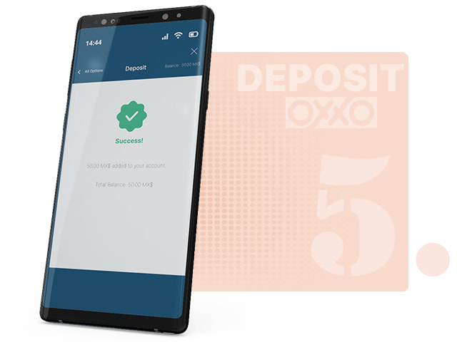 Wait for the OXXO Pay Deposit Confirmation from the Casino
