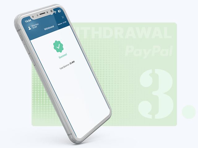 Money Sent to PayPal Account