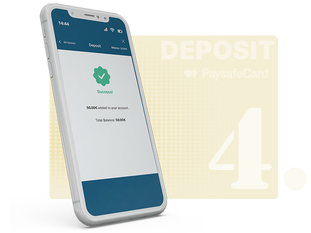 Choose Your Deposit Amount