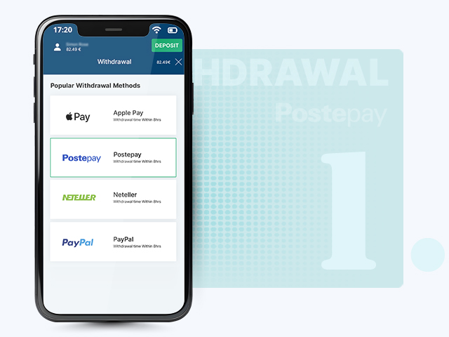 Choosing PostePay to Withdraw From an Online Casino