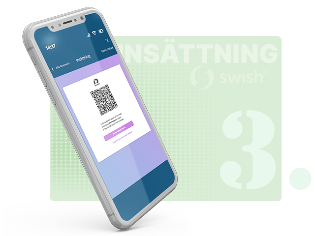 Ange ditt Swish-nummer