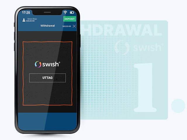 Choosing Swish to Withdraw From an Online Casino