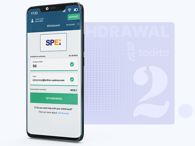 Choosing a Withdrawal Amount