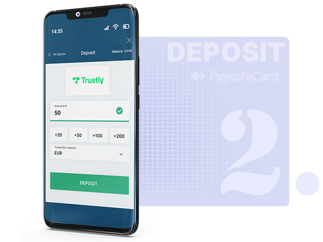 Choosing a Deposit Amount