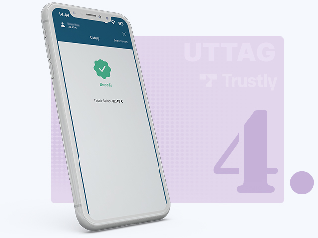 Slutför Uttag med Trustly