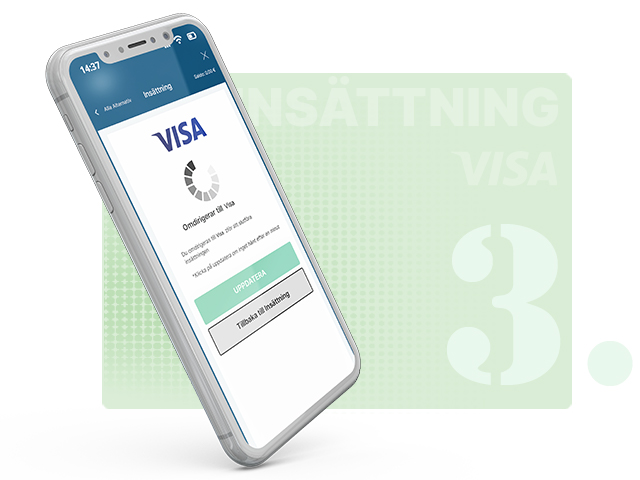 Omdirigerad till Visa-sidan