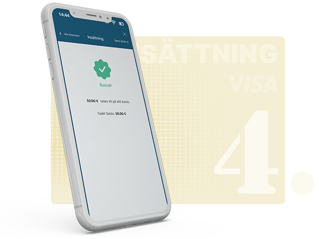 Visa Insättning Bekräftelse