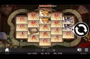 The Jumanji slot on mobile at SuperLenny casino.