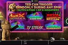 Play Ted slot at Kerching Casino