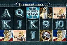The Thunderstruck II slot from Microgaming