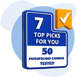 Top 7 PaysafeCard Casinos for 2025