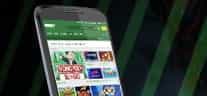 The selection of slots at Unibet on a mobile phone