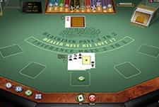 Vegas Single Deck Blackjack game at Amazon Slots.