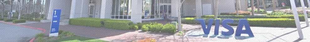 The Visa headquarters is located at Metro Center in Foster City, California.