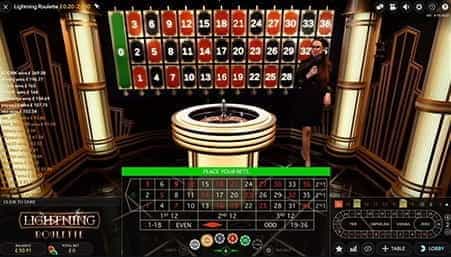 Visa live casino image