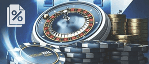 A William Hill roulette wheel