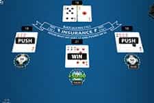 Zappit the blackjack game from Scientific Games