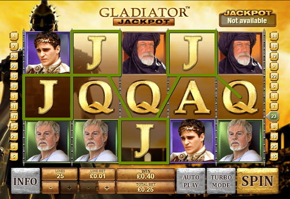 Slotul Gladiator online de la Playtech