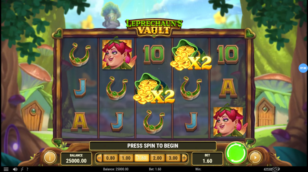 Leprechaun’s Vault joc demo