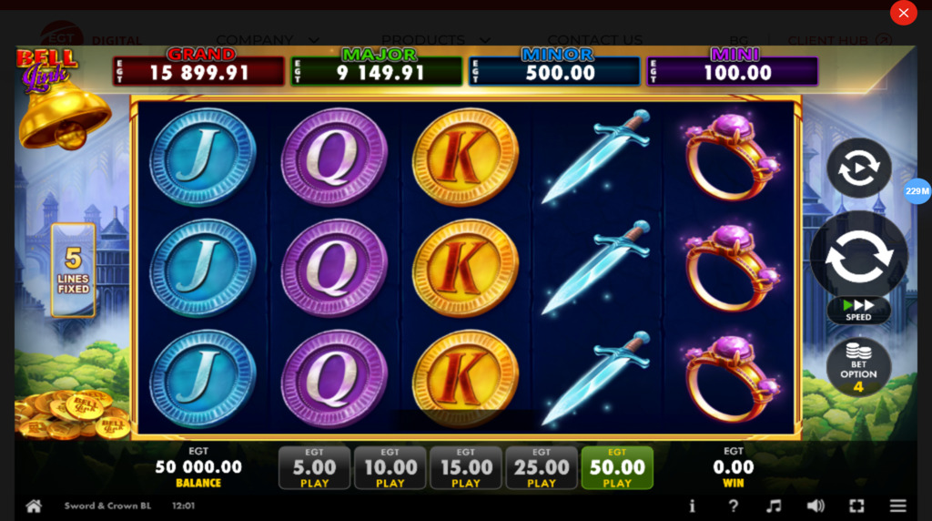 Sword & Crown Bell Link joc online gratuit