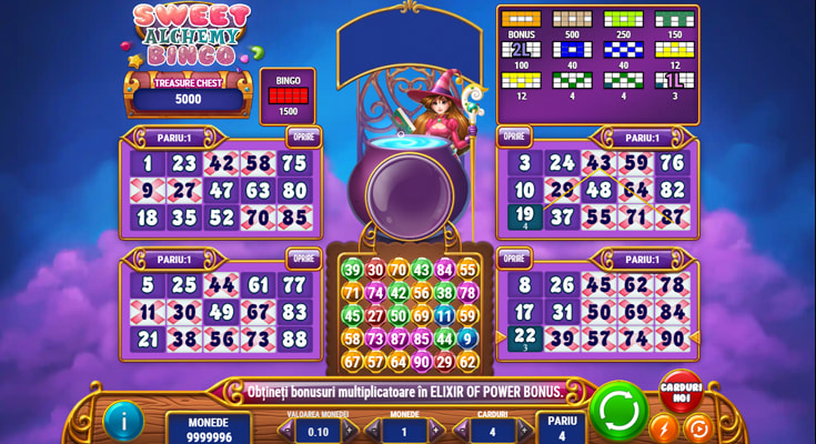 Sweet Alchemy Bingo demo