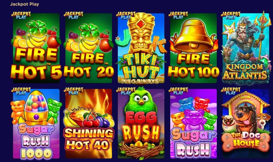 Jocuri Jackpot Play la WinBoss Casino