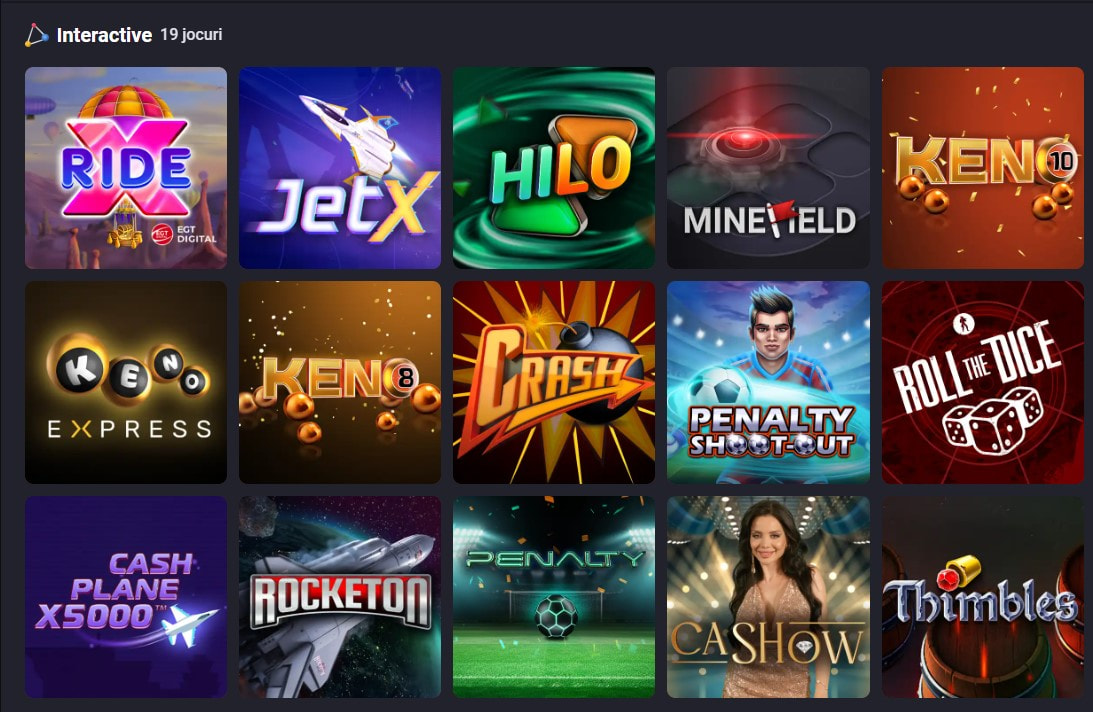 Jocuri interactive la Casa Pariurilor