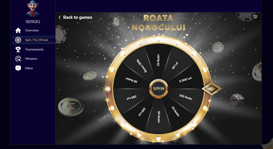 Roata Norocului la WinBoss Casino