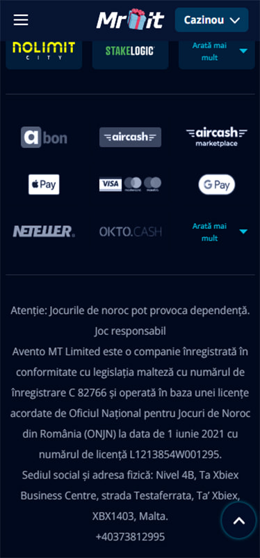 Numarul Licentei Unui Cazinou