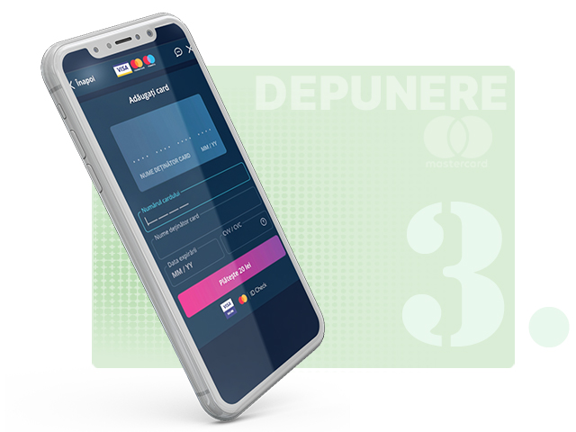Introducerea datelor de pe card