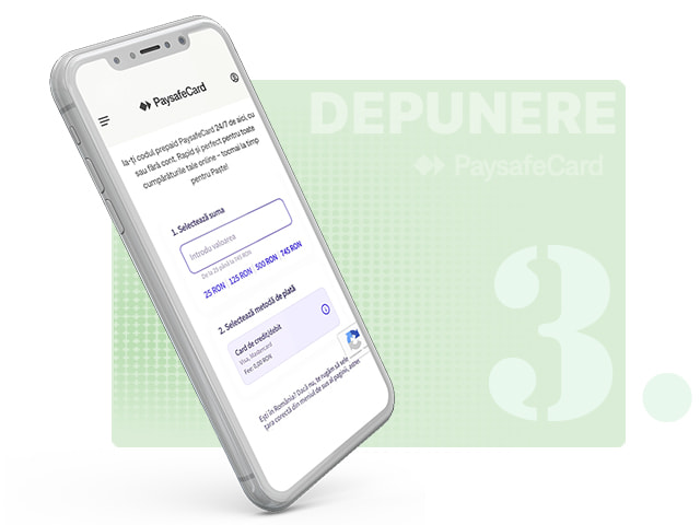 Achiziția codului de plată PaysafeCard online