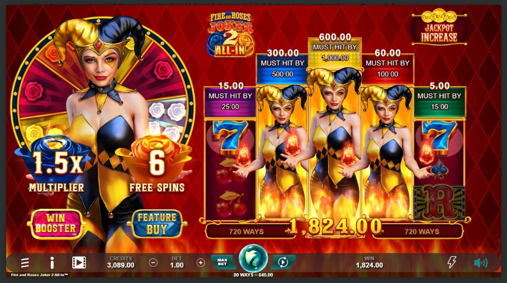 Fire and Roses Joker 2: All-in slot online de la Triple Edge Studios