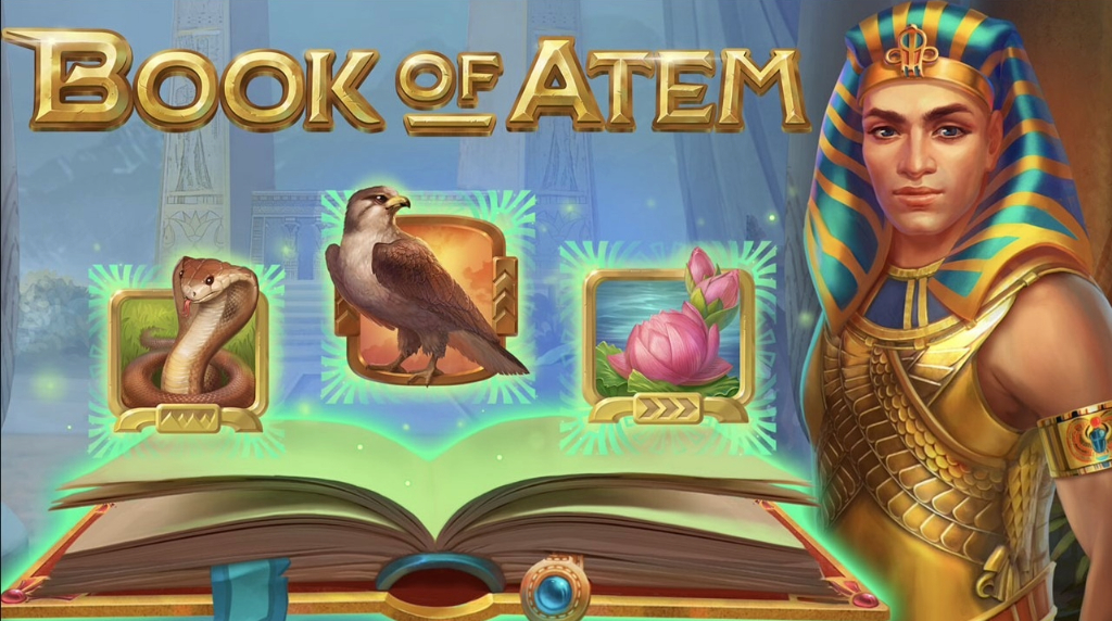 Book of Atem slot dezvoltat de All for One Studios