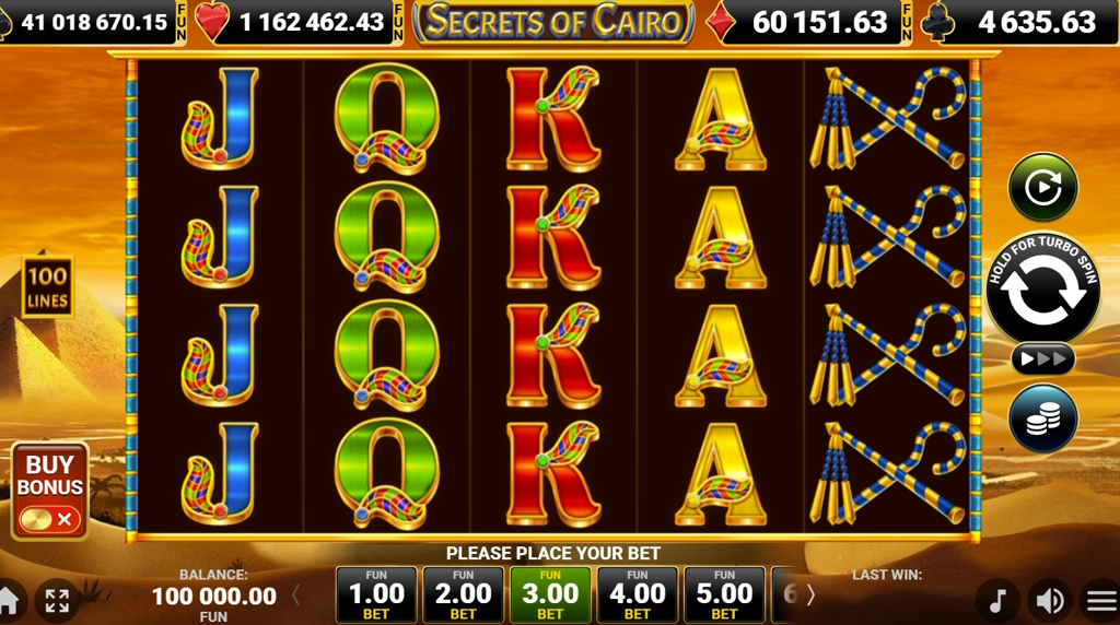 Joc gratuit Secrets of Cairo