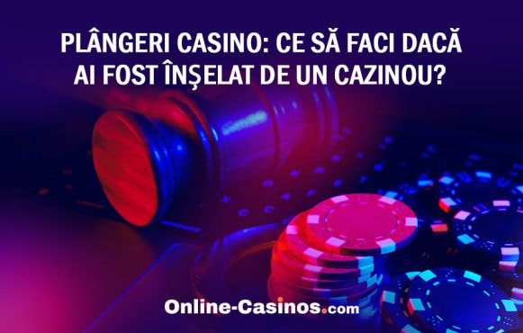 Online-Casinos.com Logo și despre " Plângeri la cazinouri?"